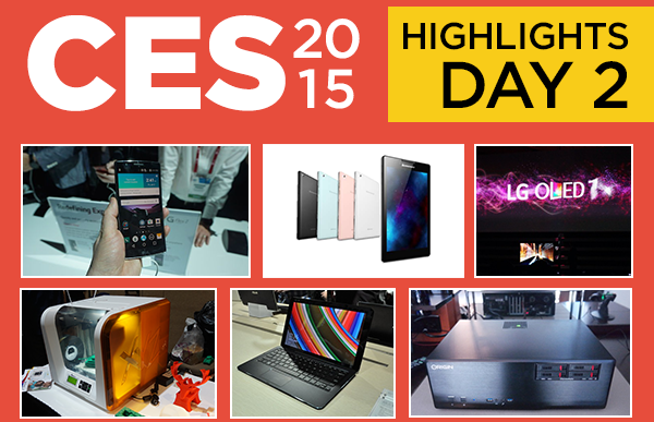 بهترین محصولات معرفی شده در روز دوم CES 2015